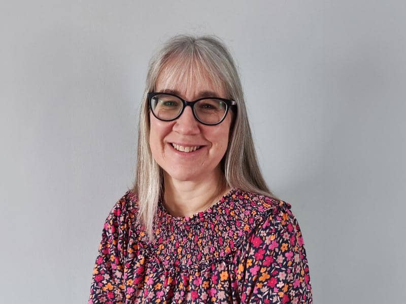 Headshot of Joanna McCabe, Huntington’s Disease Nurse Consultant